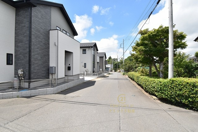 ケイアイフィット　ひたちなか市市毛　4期 　3の前面道路含む現地写真|現地撮影（2026年8月）