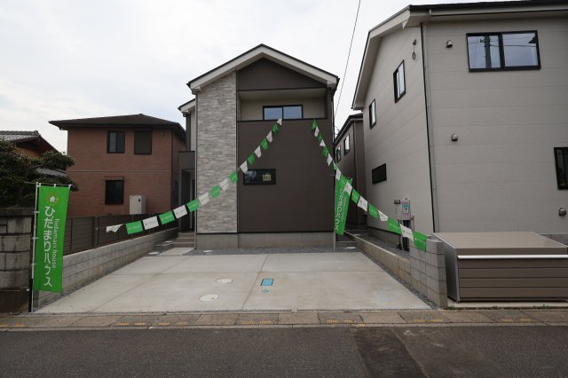 《仲介手数料無料》久喜市野久喜395新築一戸建てリガーレの外観|2026年7月13日 15:30 曇り