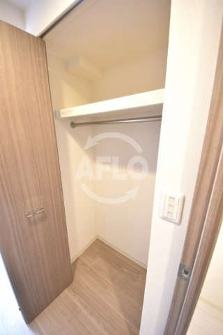 プレサンスOSAKA DOMECITYスクエアの収納|プレサンスOSAKA DOMECITYスクエア　収納