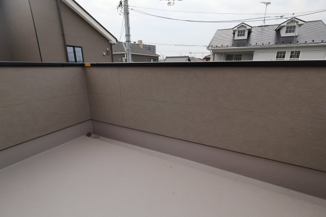 《仲介手数料無料》久喜市野久喜395新築一戸建てリガーレのバルコニー