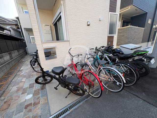 ハーモニーテラス北田辺のその他共用部分|ハーモニーテラス北田辺　自転車置き場