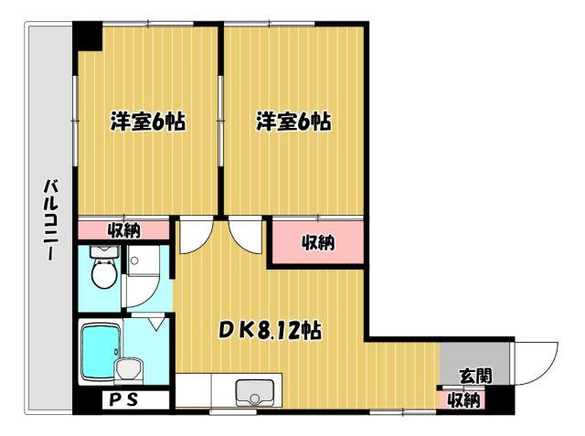 【間取り】 | サンライフミカド