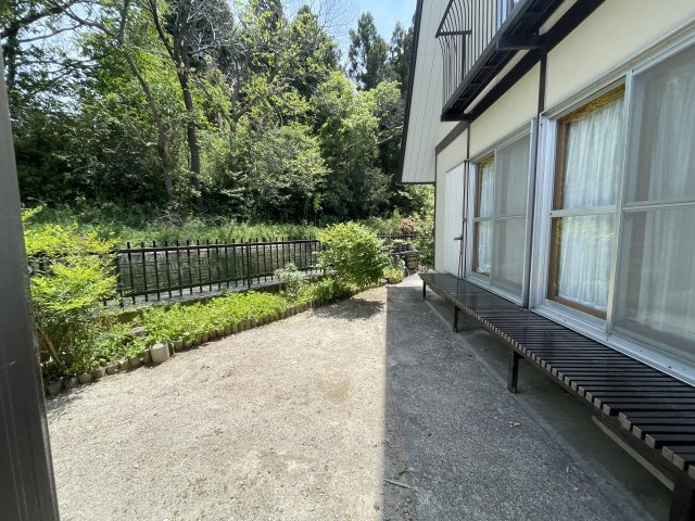 中古戸建・中古住宅　郡山市田村町下行合宮田　高瀬小学校・高瀬中学校の庭