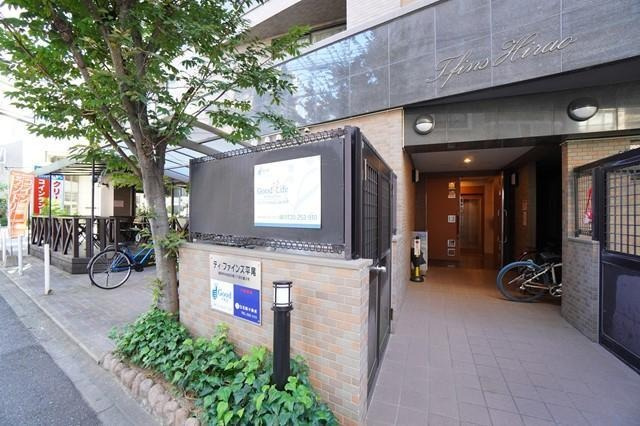 福岡市中央区平尾１丁目の賃貸マンションのエントランス|エントランス写真