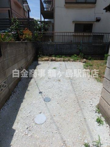鶴ヶ島市下新田中古戸建の庭