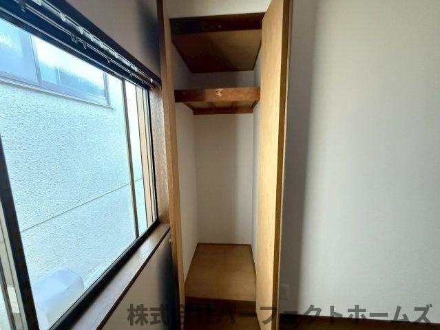 東中振1丁目戸建の収納|収納のためのスペースです
