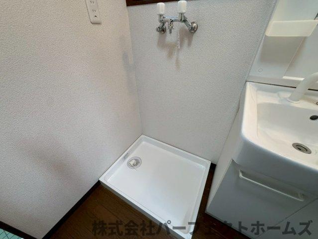 東中振1丁目戸建の設備|洗濯機置場です
