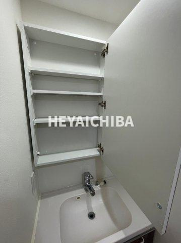 メイクス浅草イーストの洗面所|洗面所収納
