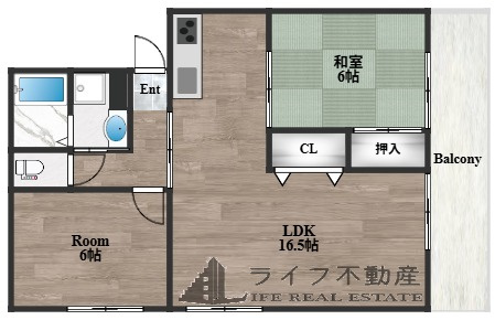 SAKURABASE東大阪の間取り