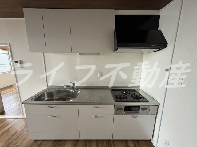 SAKURABASE東大阪のキッチン|使いやすいキッチンです