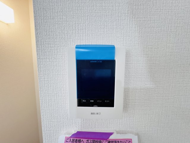 柏市大室新築戸建（大室７期）のセキュリティ|来客時も安心のTVモニター付きインターフォン