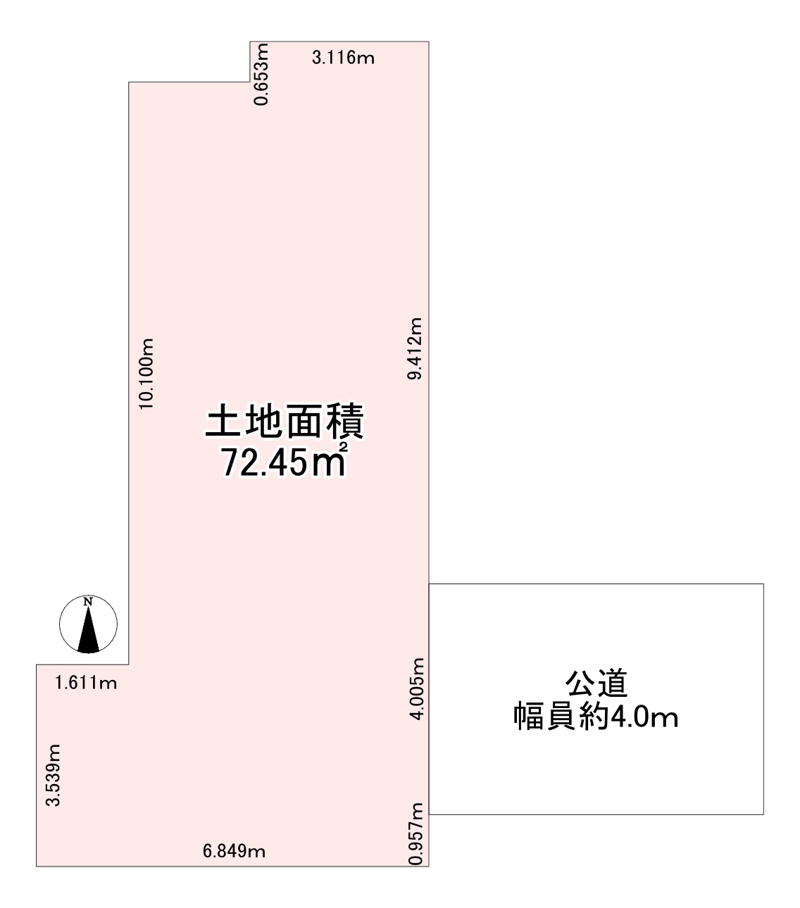 埼玉県蕨市南町4丁目土地