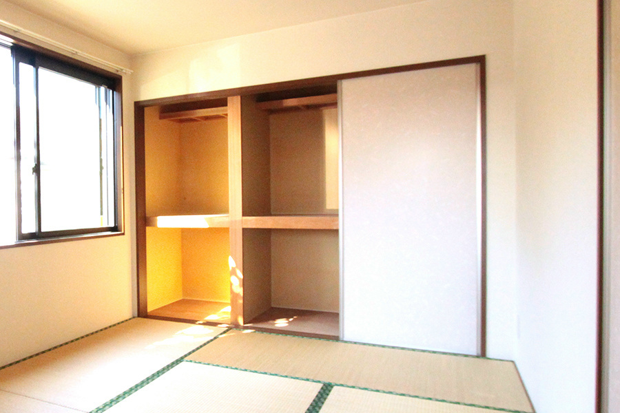 マルベリーBの和室|※リフォーム中の為、別部屋写真