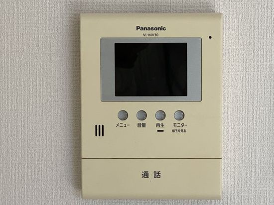 エスペラール遠若のセキュリティ|モニター付きインターホン