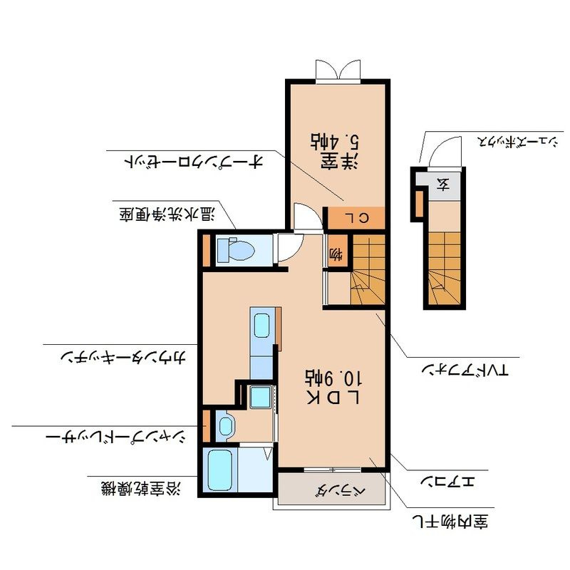 プレシャス蔵上Ⅱの間取り|使い勝手の良い間取りです♪