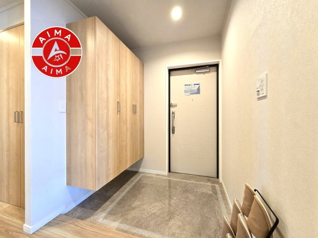ライオンズマンション大名の玄関|落ち着いた玄関です。
