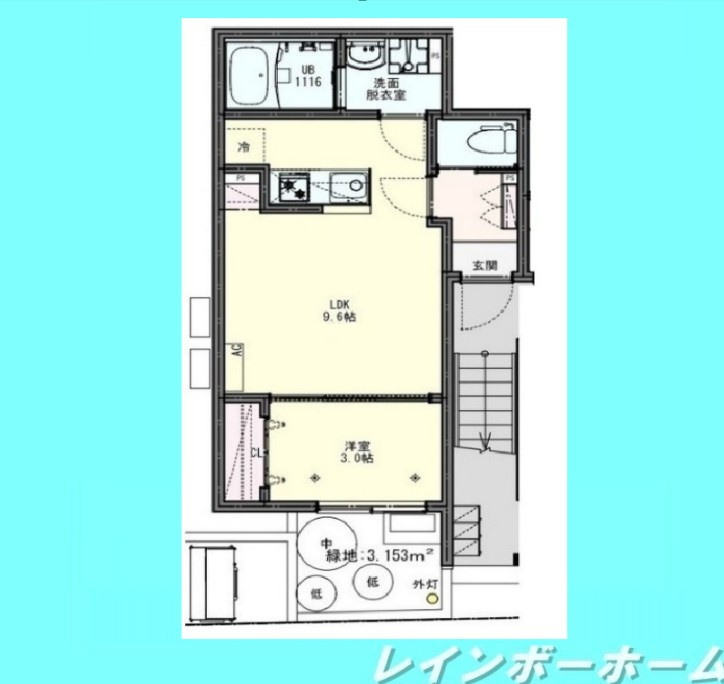 特典：仲介手数料が無料です!!の間取り