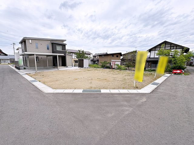 【建築条件付き売地】　会津若松市一箕町　一箕小・一箕中の外観