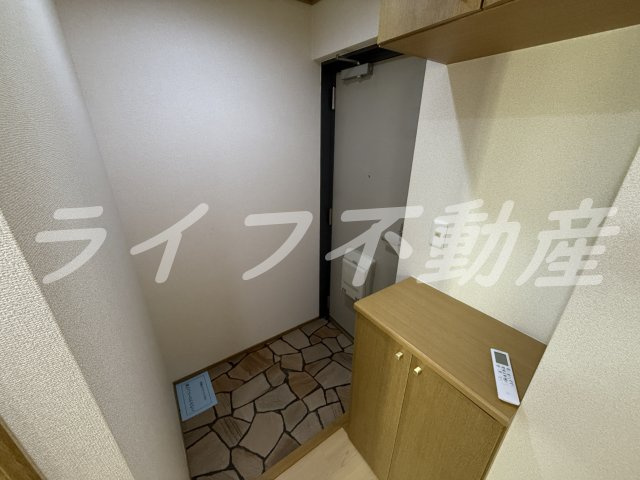ハイムグランシャリオの玄関|ゆったりとした玄関です