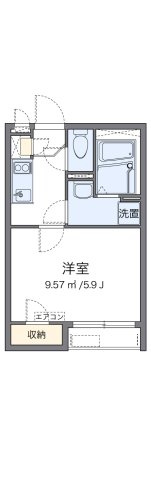 クレイノＬｕｍｉｎｏｕｓの間取り|代表的な間取のため実際の間取とは異なる場合があります