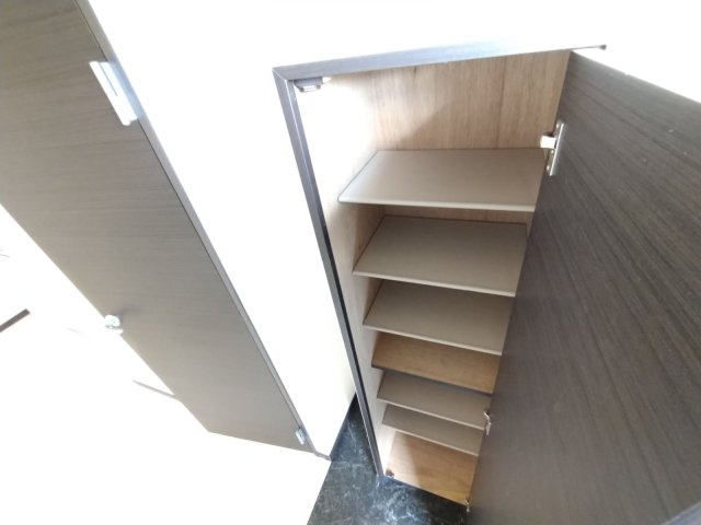 レオネクスト新城の玄関|シューズボックス