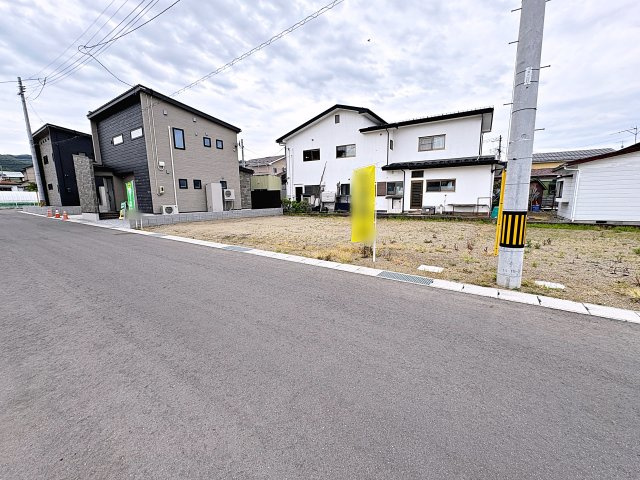 【建築条件付き売地】　会津若松市一箕町　一箕小・一箕中の外観|敷地面積167.37㎡（50.63坪）