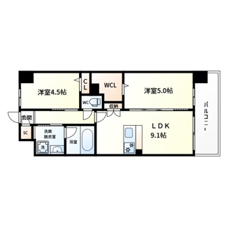 【間取り】 | スプランディッド大阪ベイサイドDUE | スプランディッド大阪ベイサイドDUE　間取り