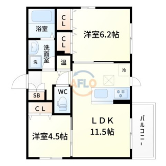 【間取り】 | EL・SERENO江坂　WEST　豊津第二小学校区 | 間取り