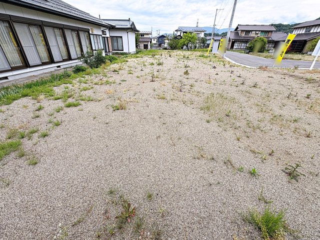 【建築条件付き売地】　会津若松市一箕町　一箕小・一箕中の外観