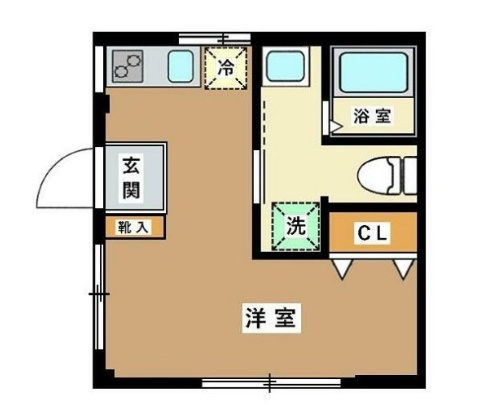 青葉マンションの間取り|間取りです。