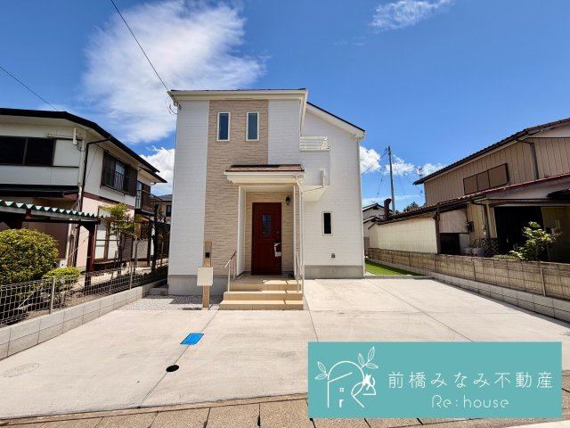 【新築】高崎市筑縄町　限定１棟　ハートフルタウン　新築建売の外観|外観もきれいです