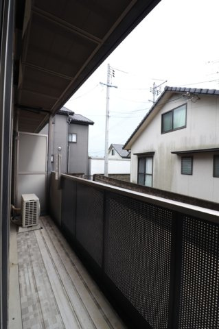ガーデン江西通り　Ⅱのバルコニー