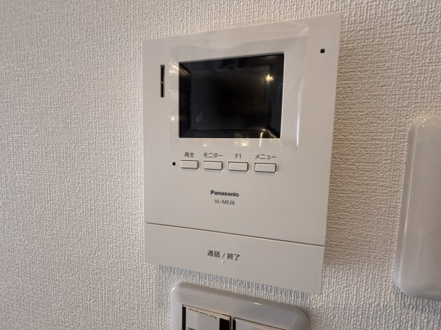 TVモニター付インターフォンで安心です！