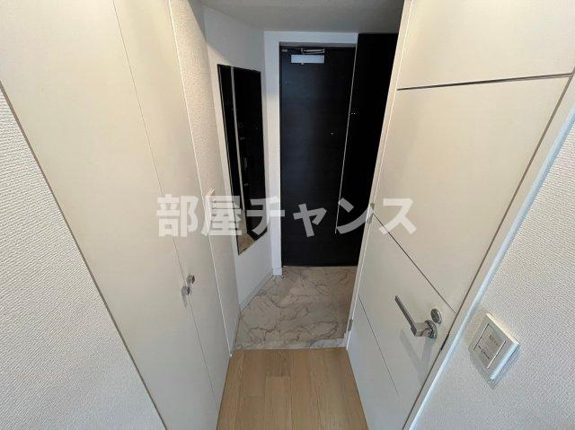 リエス東別院の玄関