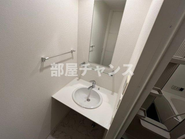 リエス東別院の洗面所