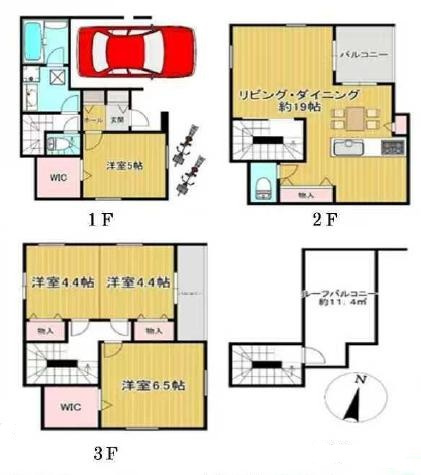 川口市中青木3丁目　中古一戸建て