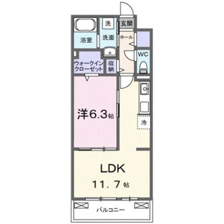 【間取り】 | ブライトリーフ | 「ブライトリーフ」の外観間取りです