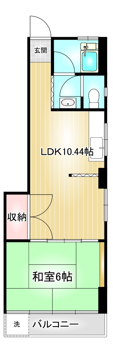 小松ハウス❘名古屋市の賃貸ならMy賃貸の間取り|小松ハウス
