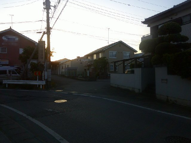 古河市上辺見の倉庫の周辺