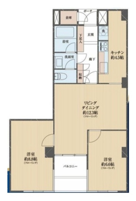 ★仲介手数料無料★ニューライフ一番町(オーナーチェンジ物件）