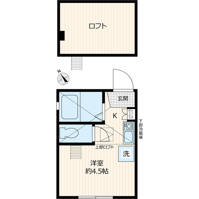 ヒルズ片吹の間取り