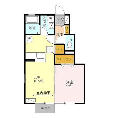 ソレイユの間取り