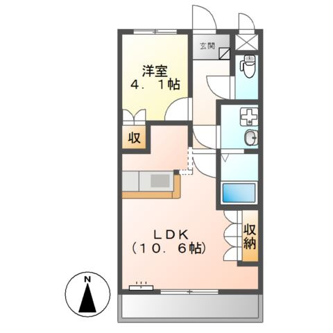 【間取り】 | オリエンタルハイツ