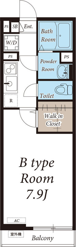 グレイス千葉中央の間取り