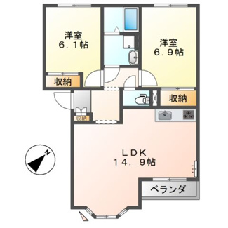 【間取り】 | ハーモニー石井