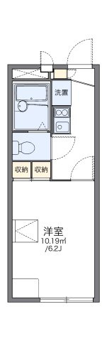 レオパレスＭＹ　ＭＡＴＥくさなぎの間取り