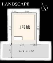 川崎市川崎区池上新町１丁目の新築一戸建の区画図|限定1棟の販売です！
お気軽にお問合せ下さい！