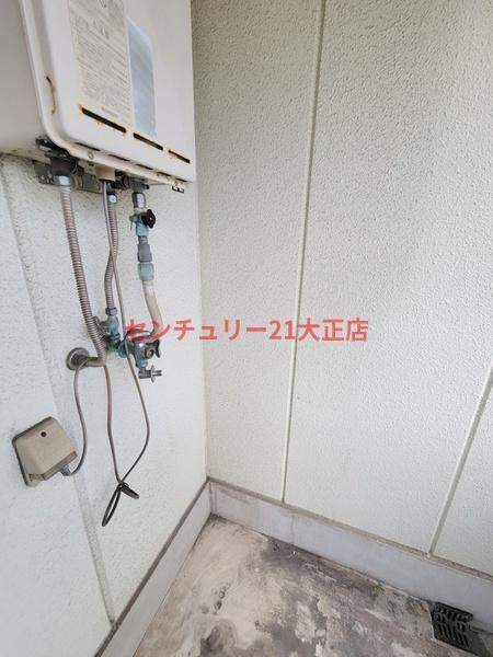 大阪市港区港晴３丁目の賃貸マンションのバルコニー