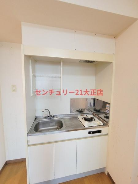 大阪市港区港晴３丁目の賃貸マンションのキッチン