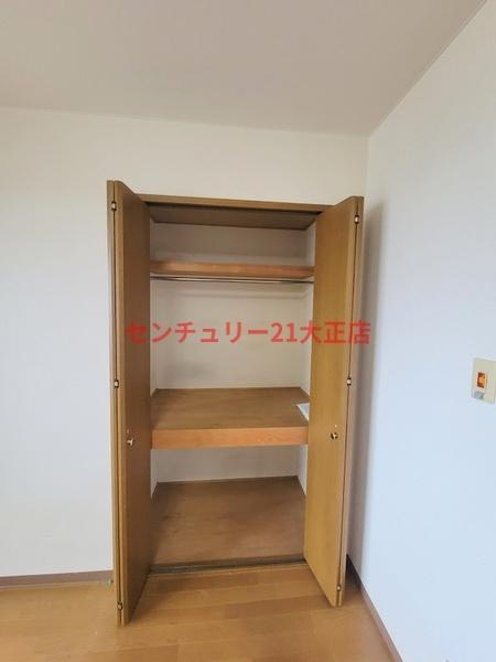 大阪市港区港晴３丁目の賃貸マンションの収納